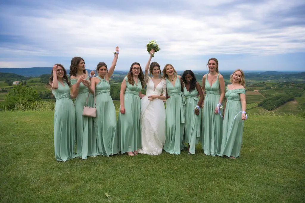matrimonio baronesse tacco San Fliriano damigelle sposa Gorizia Friuli Venezia Giulia
