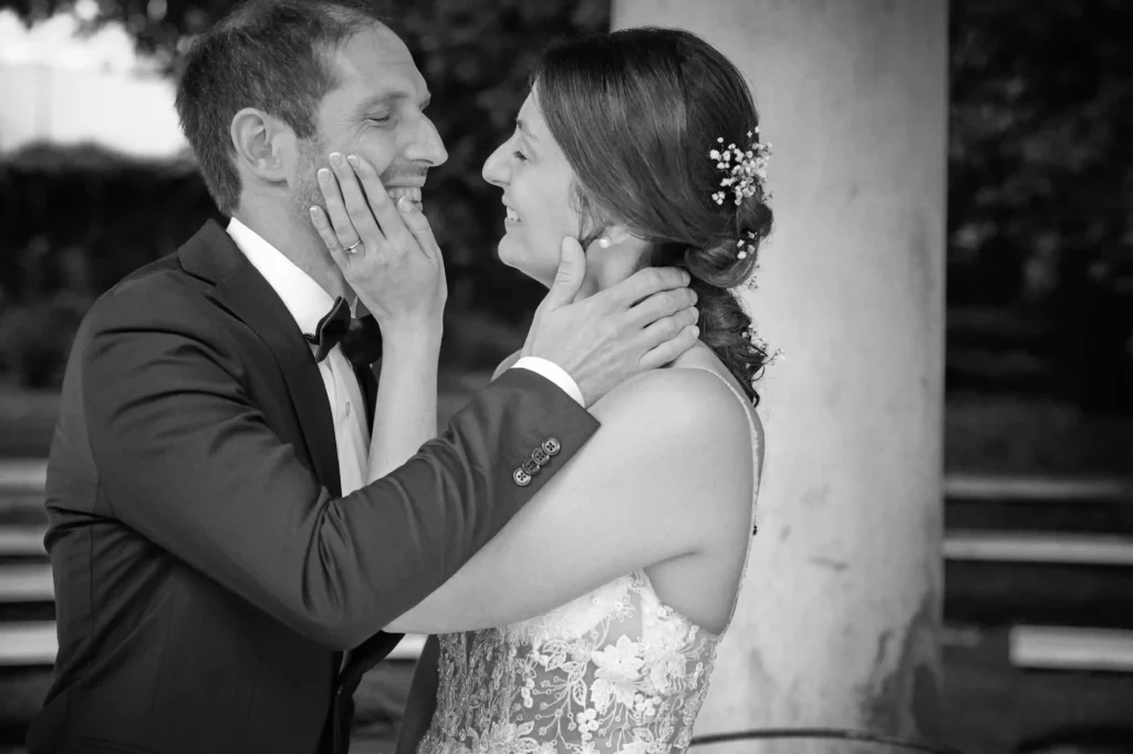 primo bacio degli sposi parco del comune di gorizia