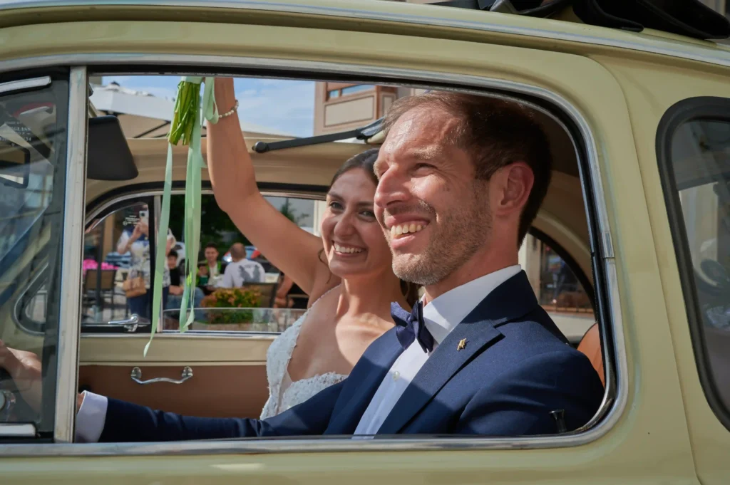arrivo sposi in fiat 500l